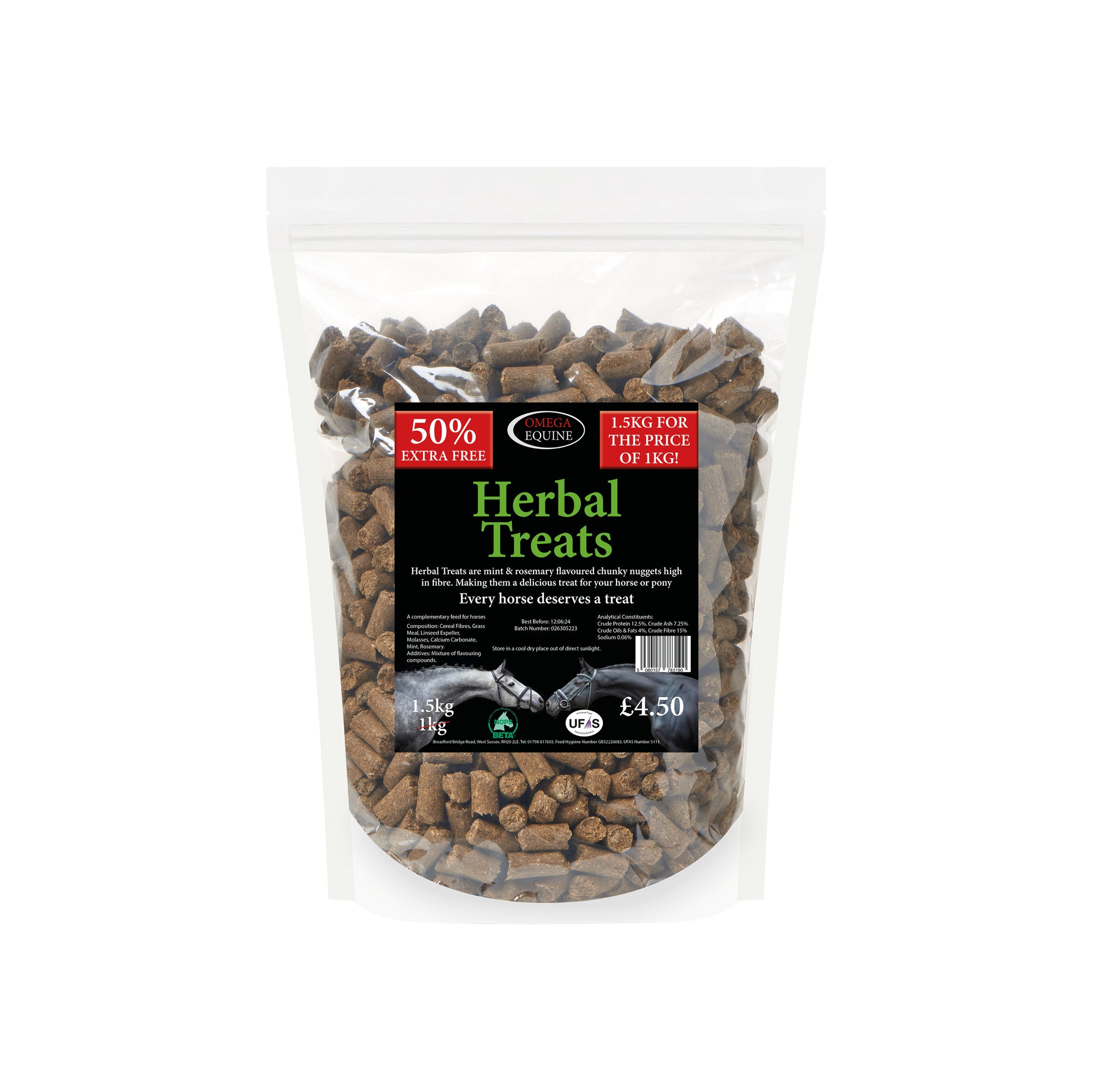 Herbal Treats 1kg+ *50% Extra Free!